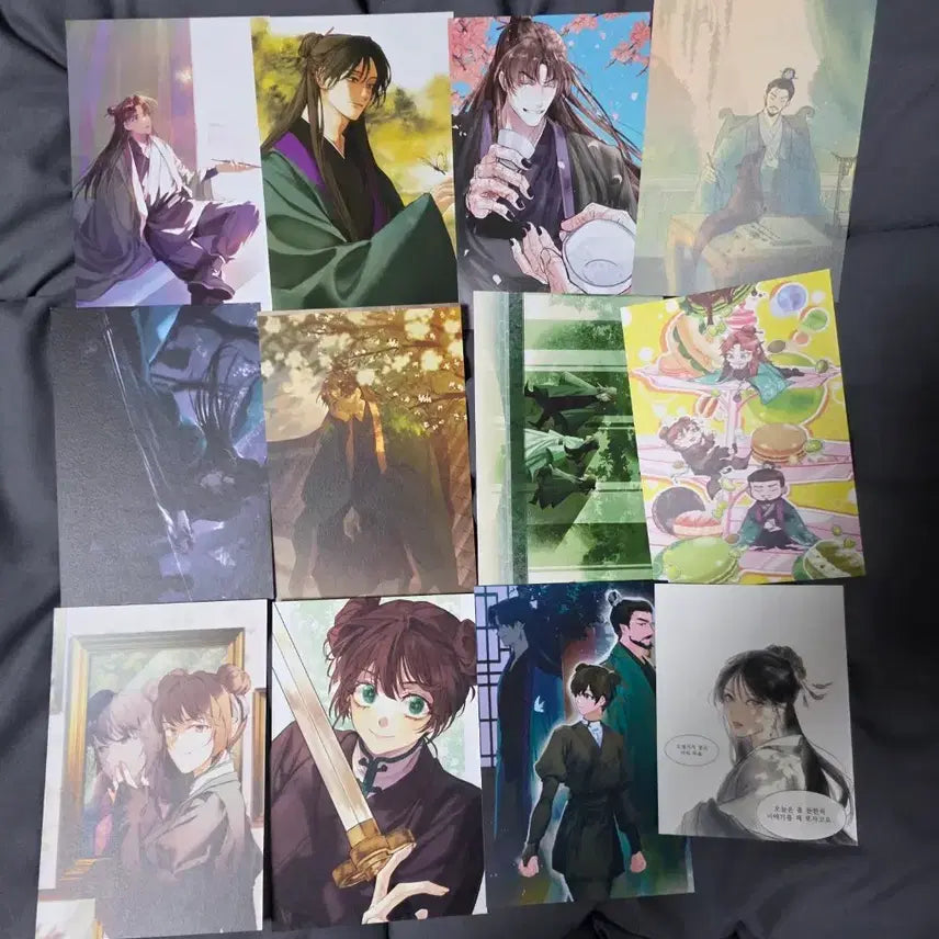 [BUNJANG] Hwasan Returns Dang Ga Dang Bo Dang So So Postcard Bundle Set / 화산귀환 당가 당보 당소소 엽서 일괄 판매해요!