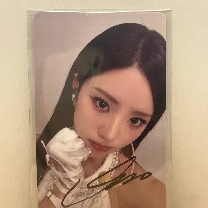 [BUNJANG] fromis_9 Jiwon Japan Signed Photocard / 프로미스나인 박지원 일본 싸인포카