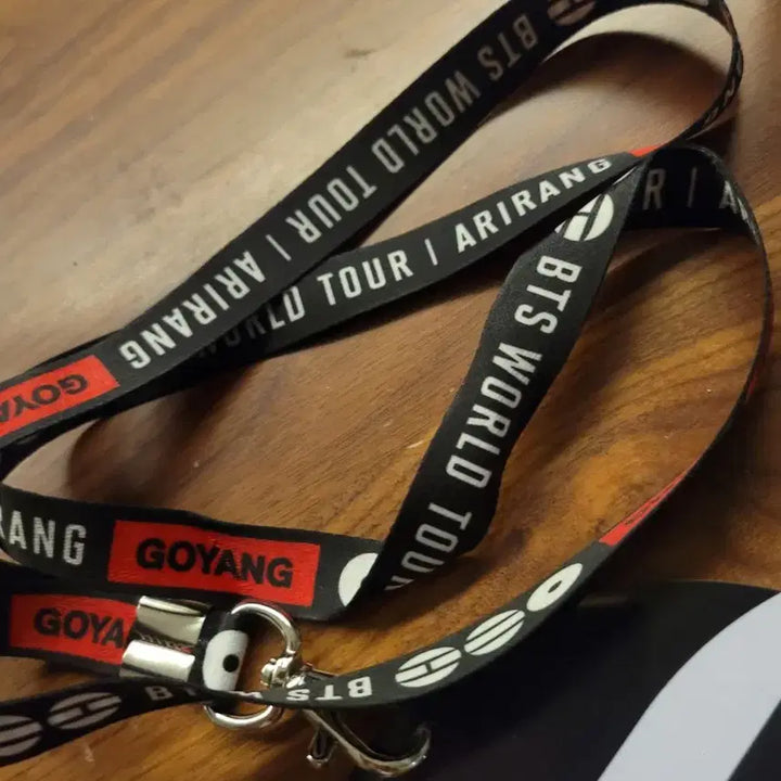 [BUNJANG] BTS Soundcheck Lanyard Necklace / BTS 고양 사운드체크 랜야드 목걸이