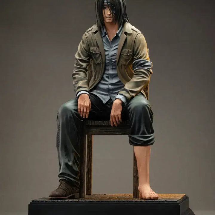 [BUNJANG] Chikara Attack on Titan Eren Yeager Resin Figure / Chikara 치카라 진격의 거인 에렌 예거 레진 피규어