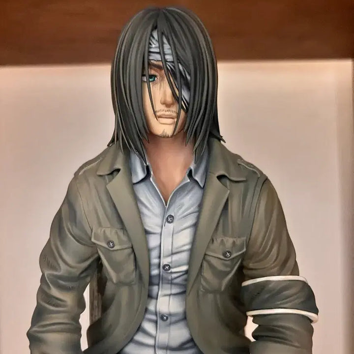 [BUNJANG] Chikara Attack on Titan Eren Yeager Resin Figure / Chikara 치카라 진격의 거인 에렌 예거 레진 피규어