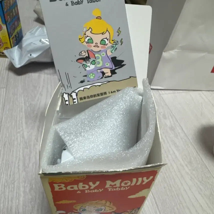[BUNJANG] Pop Mart Baby Molly &amp; Baby Tabby Series Figure / 팝마트 [베이비 몰리 &amp; 베이비 태비 시리즈] 이쁘게 만들어줄게