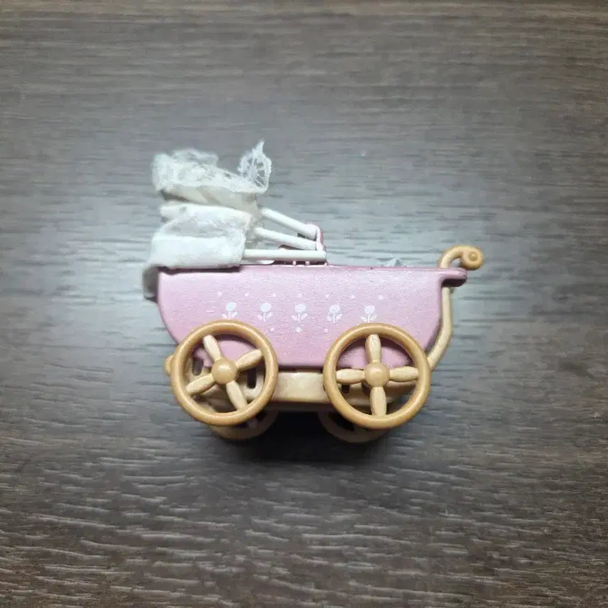 [BUNJANG] Sylvanian Families Pink Pram / 실바니안 핑크 유모차