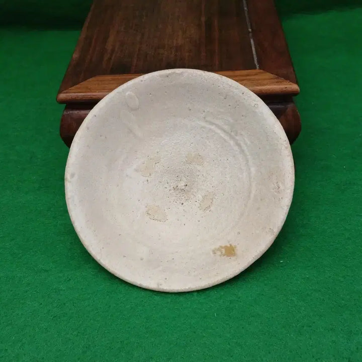 [BUNJANG] Joseon Early Period White Porcelain Plate / Flat Tea Bowl (Da-wan) / *조선초기 백자접시/백자 평 다완(A)[[15만원 20%]]