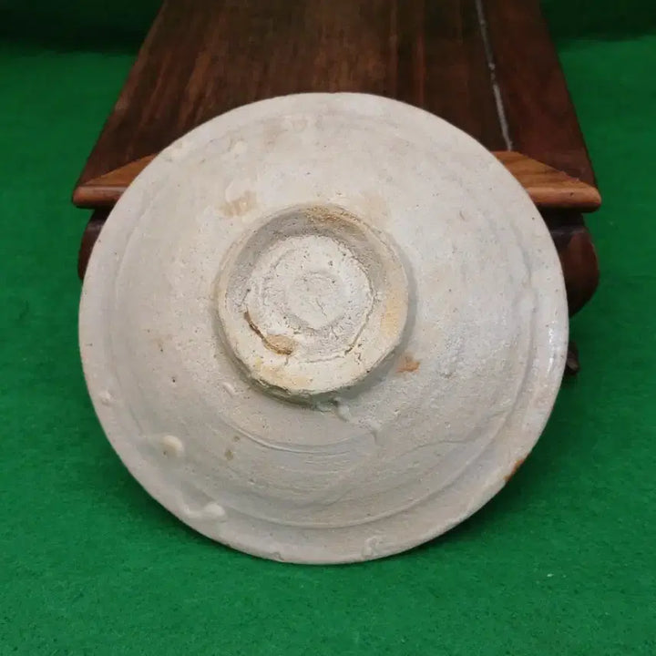 [BUNJANG] Joseon Early Period White Porcelain Plate / Flat Tea Bowl (Da-wan) / *조선초기 백자접시/백자 평 다완(A)[[15만원 20%]]