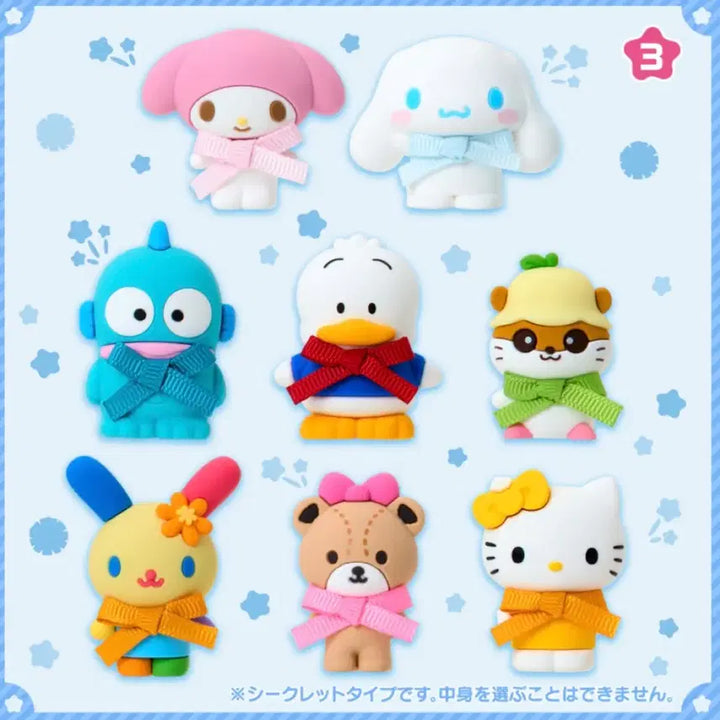 [BUNJANG] Sanrio Characters Secret Pins Random Badge My Melody / 산리오 캐릭터대상 랜덤 피규어 뱃지 마이멜로디