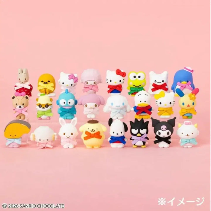 [BUNJANG] Sanrio Characters Secret Pins Random Badge My Melody / 산리오 캐릭터대상 랜덤 피규어 뱃지 마이멜로디