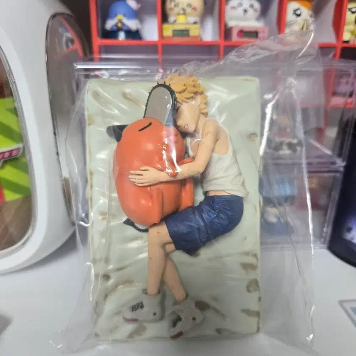 [BUNJANG] Banpresto Chainsaw Man Break Time Vol.4 Pochita &amp; Denji Figure (Sealed) / [미개봉] 반프레스토 체인소맨 브레이크타임 Vol.4 포치타&amp;덴지 피규어