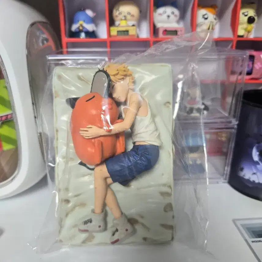 [BUNJANG] Banpresto Chainsaw Man Break Time Vol.4 Pochita &amp; Denji Figure (Sealed) / [미개봉] 반프레스토 체인소맨 브레이크타임 Vol.4 포치타&amp;덴지 피규어