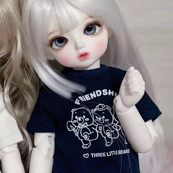 [BUNJANG] Unbranded USD Short Sleeve T-Shirt for Ball-Jointed Dolls / 구체관절인형 usd용 반팔 티셔츠