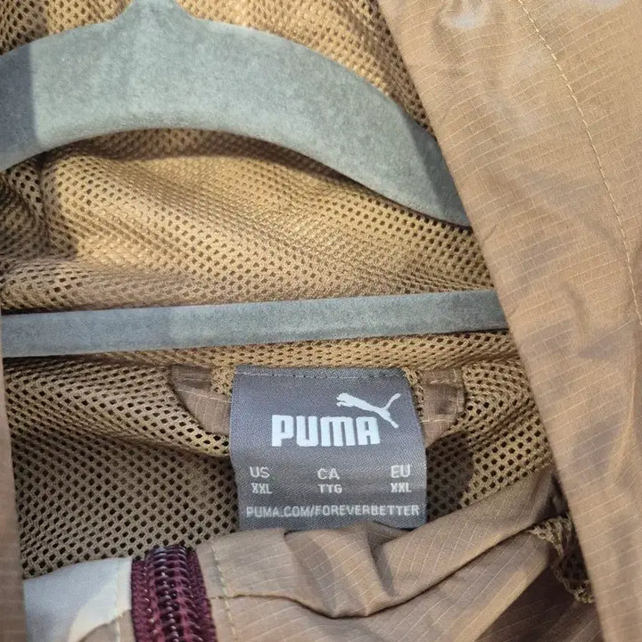 [BUNJANG] Puma Manchester City Brown Windbreaker Jacket 2XL / 푸마 맨체스터 시티 브라운 바람막이 2XL
