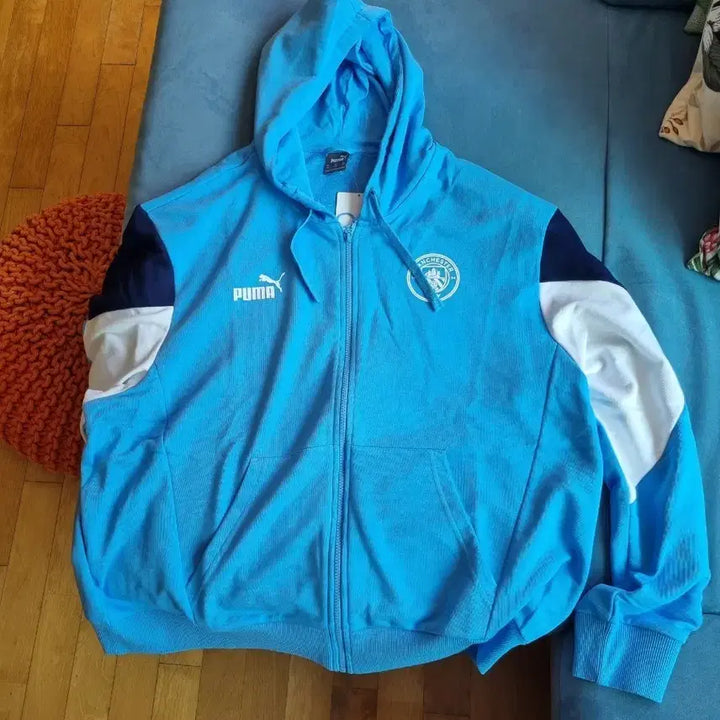 [BUNJANG] Puma Manchester City Hoodie / 푸마 맨체스터 시티 후드집업