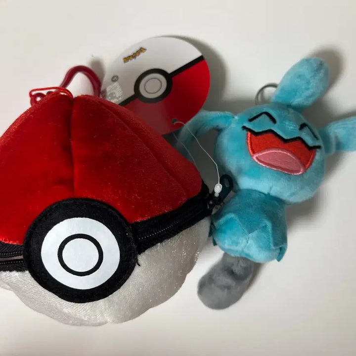 [BUNJANG] Pokemon Poke Ball + Sobble Plush Keychain Bundle Set / 포켓몬스터 포켓몬 몬스터볼 + 마자 마자용 인형키링 일괄