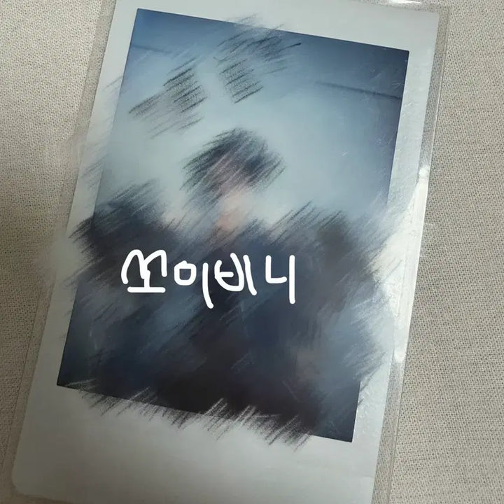 [BUNJANG] MODISEY Sun Hung-wi Hung-wi Signed Polaroid Photocard / 모디세이 쑨헝위 헝위 싸인폴라 포카 포토카드
