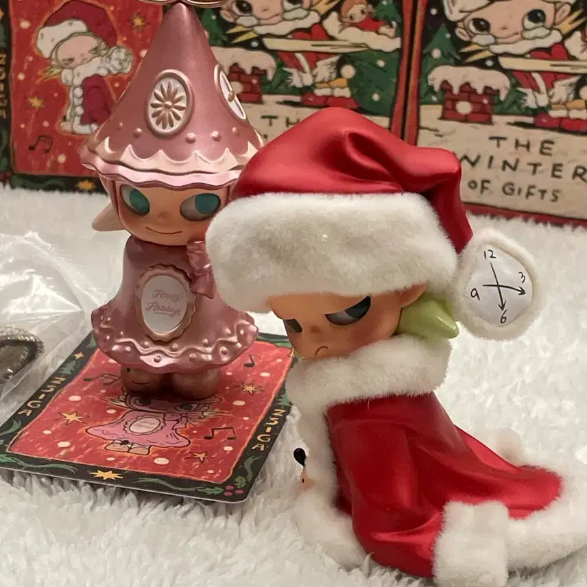 [BUNJANG] Pop Mart ZIGO Winter Day Figure Bundle Set / (새상품) 팝마트 지거 겨울날 피규어 2종 일괄