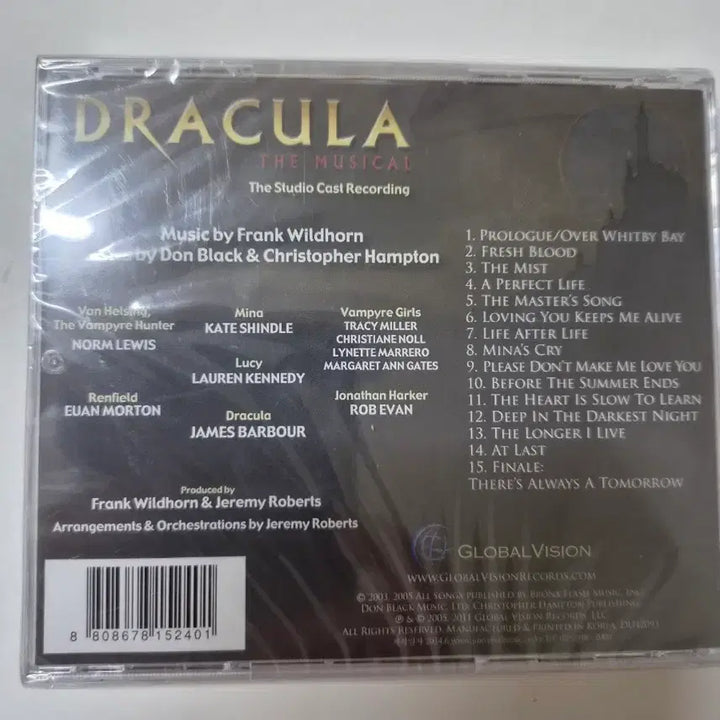 [BUNJANG] Musical Dracula Unsealed OST CD / 명반입니다)뮤지컬 드라큘라 미개봉CD 올려봅니다