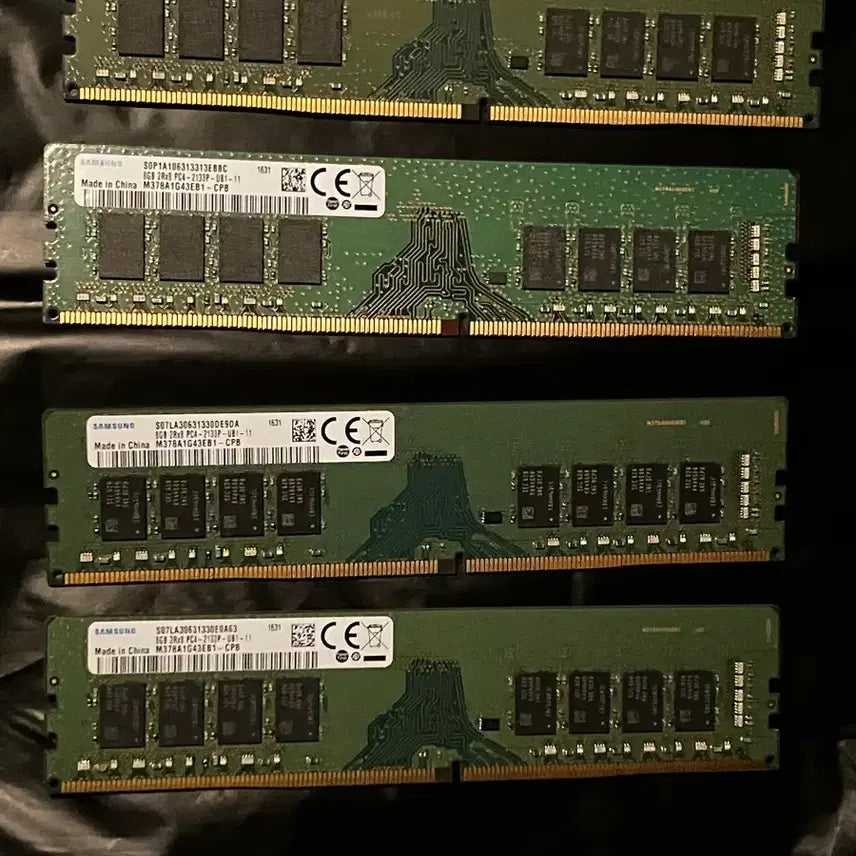 [BUNJANG] Samsung 8GB DDR4 PC4-2133 RAM Module (3-Piece Bundle) / 삼성 8GB DDR4 PC4-2133 3개 일괄판매