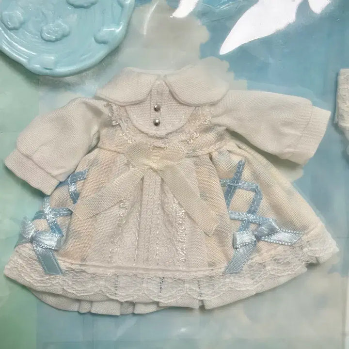 [BUNJANG] elmomon Obitsu 11 Angelic White Cat Dress Set / 오비츠11 elmomon 천사의 백묘 원피스 미개봉