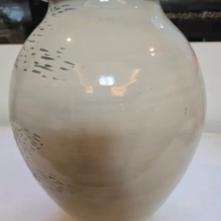 [BUNJANG] Chojeon Park Byung-sik Celadon Porcelain Vase / 초전 박병식선생 분청자기