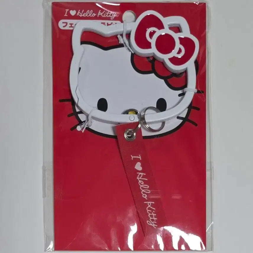 [BUNJANG] Sanrio Hello Kitty Original I Love Kitty Face Carabiner / 헬로키티 산리오 오리지널 아이러브키티 얼굴 페이스 카라비너 판매해요!