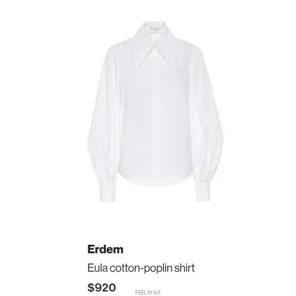 [SOLD OUT] ERDEM   에르뎀 블라우스 / 새제품 / 텝 있어요 / 드라이 완료