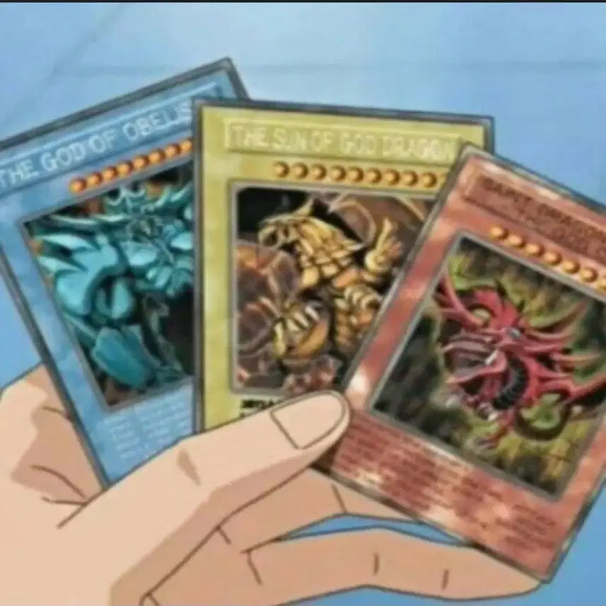 [BUNJANG] Yu-Gi-Oh! Egyptian Gods Original Design Orica Card Set / 유희왕 삼환신 원작 디자인 오리카 카드