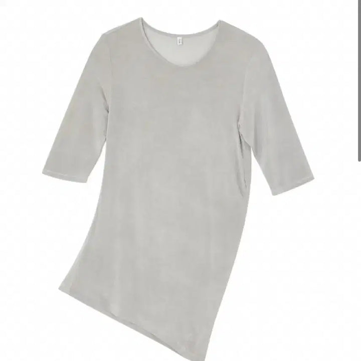 [BUNJANG] Teak Viscose Drape Top (Silver) / 티크 teak VISCOSE DRAPE TOP (SILVER) 탑