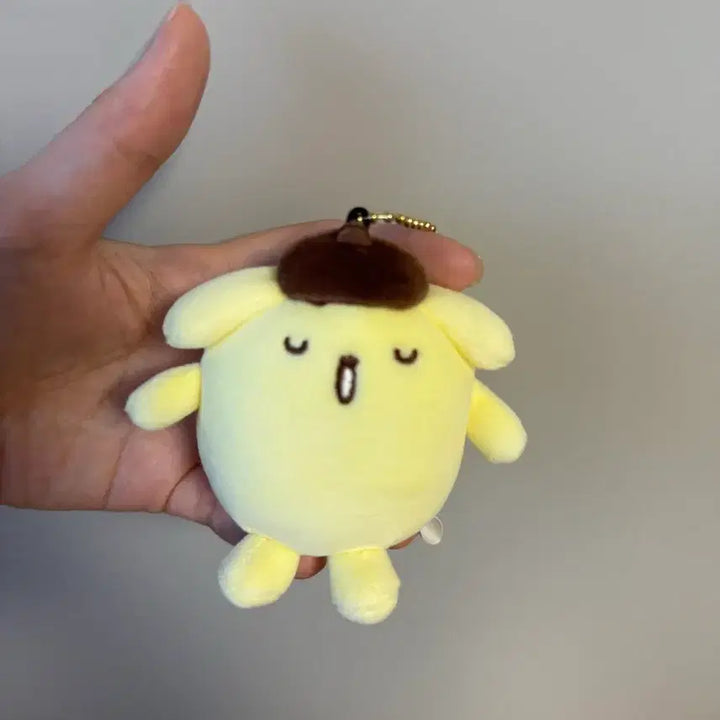 [BUNJANG] Sanrio Pompompurin Muneu Plush / 산리오 폼폼푸린 무뉴구루미 트레이딩