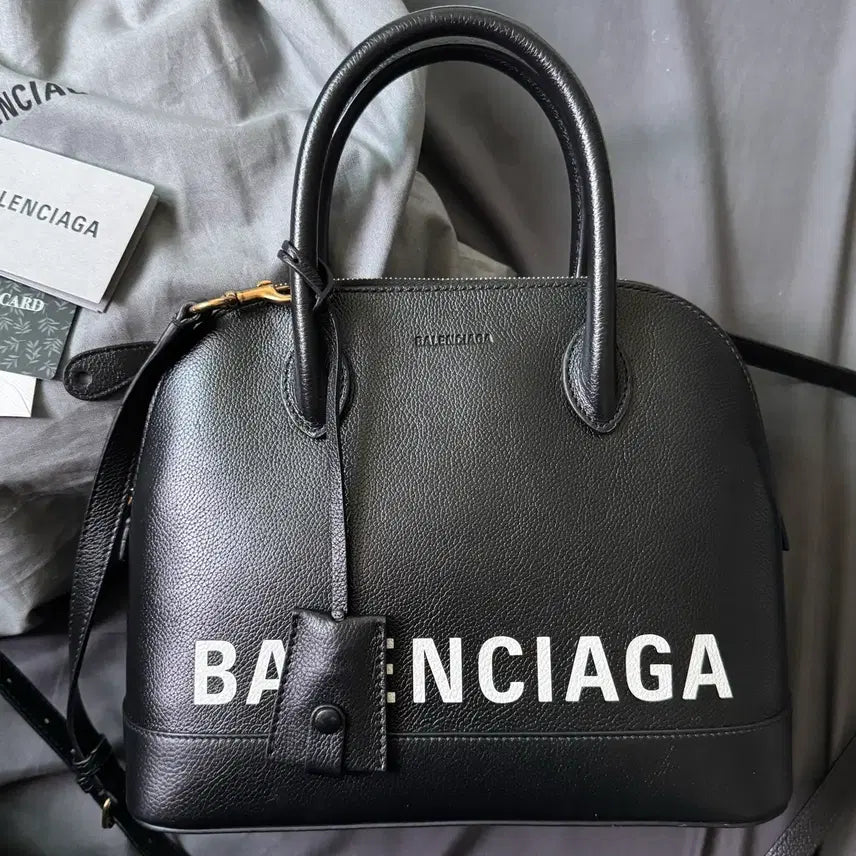 [BUNJANG] Balenciaga B.52 Top Small Black Tote Bag / 발렌시아가 빌탑 스몰 블랙 토트백 크로스백