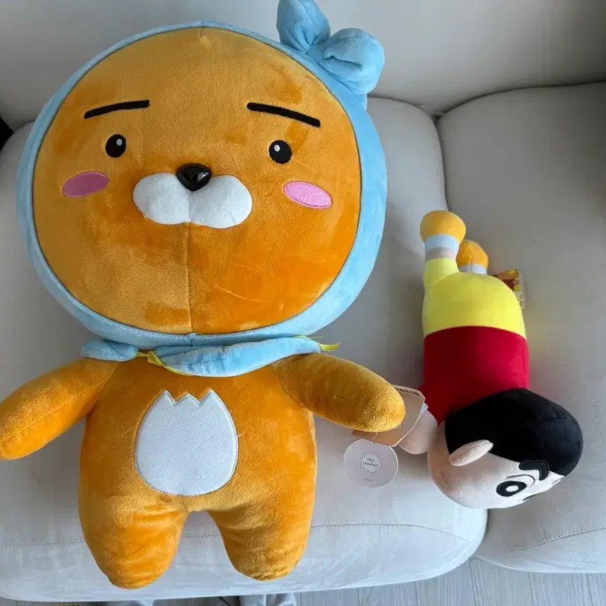 [BUNJANG] Kakao Friends Ryan Large Plush Doll / 정품 라이언 대형 인형 팝니다.
