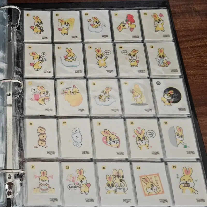 [BUNJANG] Boreumi 1st &amp; 2nd Edition Full Set Sticker Collection / 보름이 1탄 2탄 띠부 띠부띠부씰 전종 띠부씰