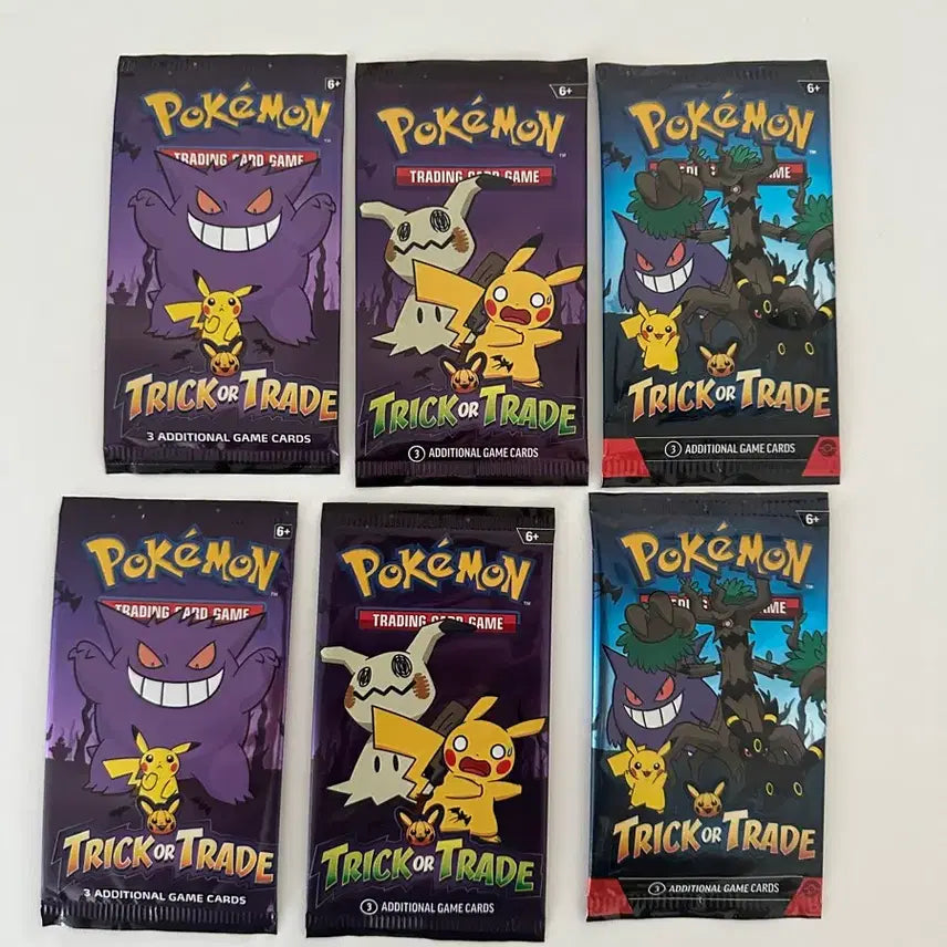 [BUNJANG] Pokemon TCG North American Halloween Packs Set / 포켓몬카드 북미 할로윈 연도별 2세트 팝니다 팬텀