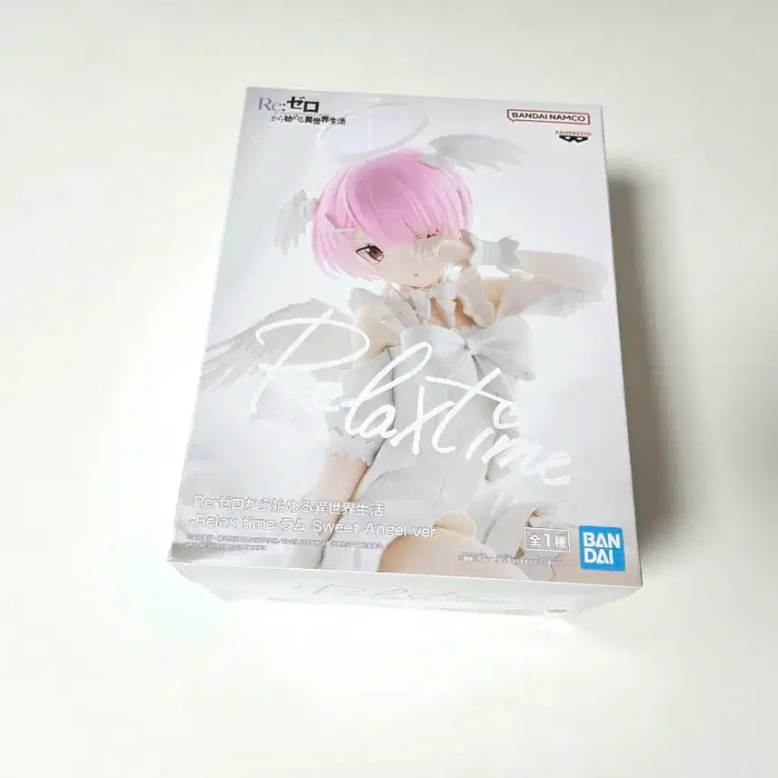 [BUNJANG] Re:Zero Rem Relax Time Sweet Angel Figure (Sealed) / 미개봉 리제로 람 릴렉스타임 스위트 엔젤 sweet angel 피규어