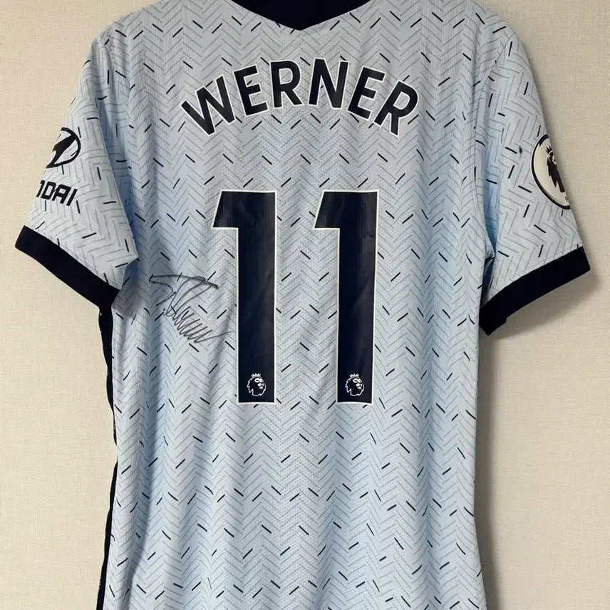 [BUNJANG] Chelsea FC 20-21 Away Signed Jersey - Werner / 첼시 20-21 어웨이 - 베르너 사인 유니폼