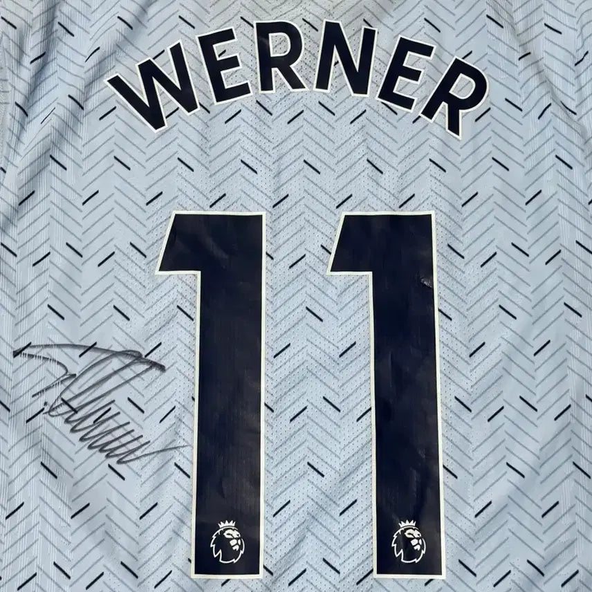 [BUNJANG] Chelsea FC 20-21 Away Signed Jersey - Werner / 첼시 20-21 어웨이 - 베르너 사인 유니폼