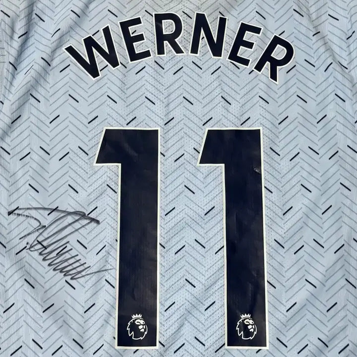 [BUNJANG] Chelsea FC 20-21 Away Signed Jersey - Werner / 첼시 20-21 어웨이 - 베르너 사인 유니폼