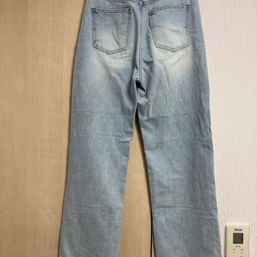[BUNJANG] Blubric Wide Denim Pants Light Blue Size 1 / 블루브릭 와이드 데님 팬츠 1사이즈 연청