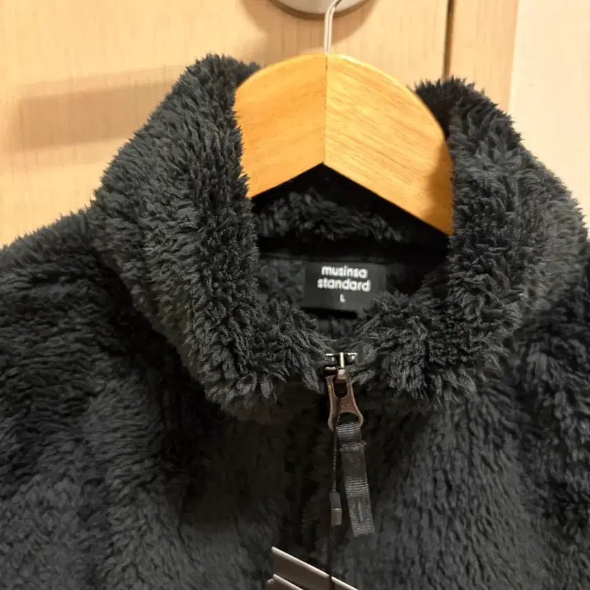 [BUNJANG] Musinsa Standard Fleece Black Large / 새상품 무신사스탠다드 플리스 블랙 라지