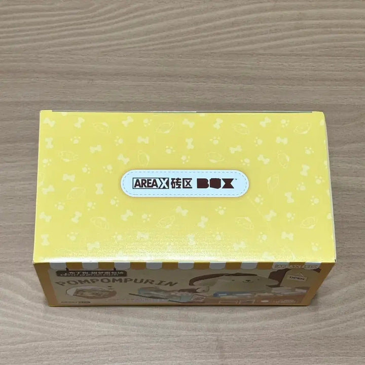 [BUNJANG] Area X Sanrio Pompompurin Bakery Block Figure (Sealed) / Area X 산리오 폼폼푸린 베이커리 카페 블럭 피규어 미개봉 새상품