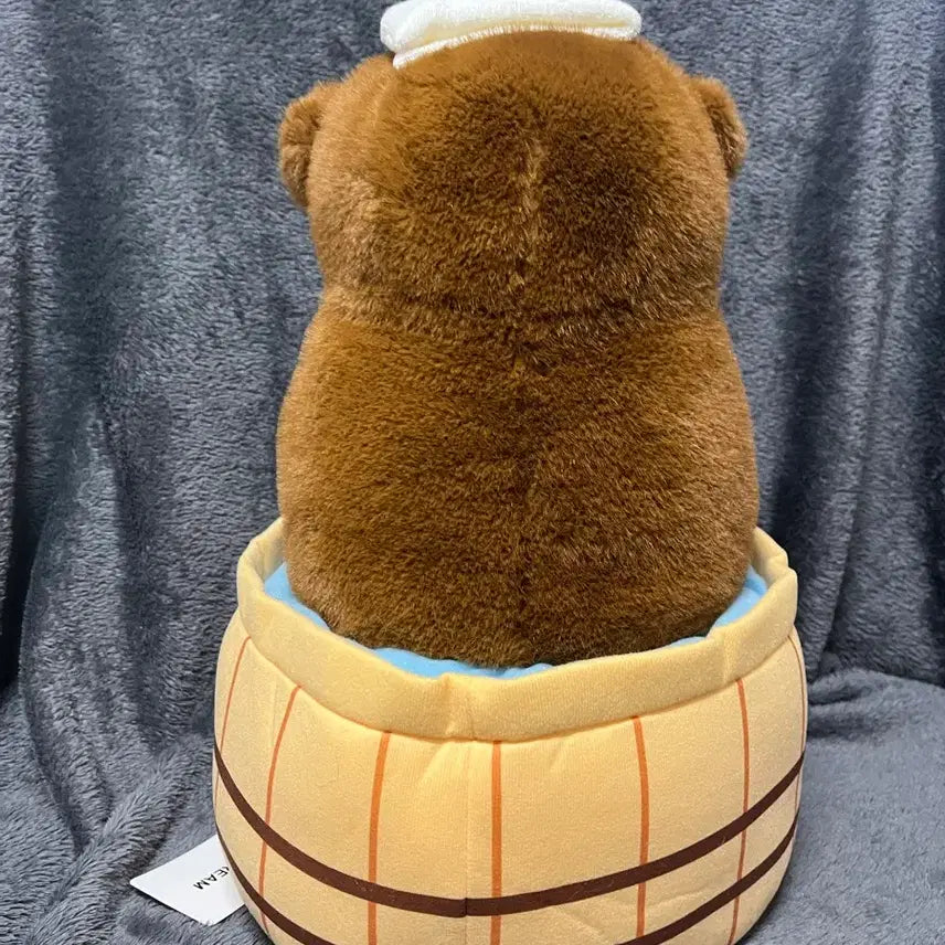 [BUNJANG] Usowoo 40cm Dark Brown Large Plush Doll / 온천 우소우소짱 다크브라운 40cm 우소 대형인형