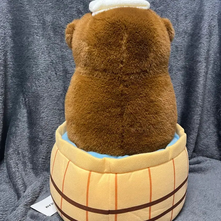 [BUNJANG] Usowoo 40cm Dark Brown Large Plush Doll / 온천 우소우소짱 다크브라운 40cm 우소 대형인형