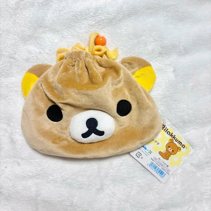 [BUNJANG] San-X Rilakkuma Drawstring Pouch (Face Design) / 산엑스 리락쿠마 복조리 파우치 얼굴
