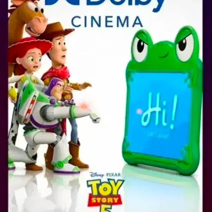 [BUNJANG] Toy Story 5 Dolby Cinema Poster / 토이 스토리 5 돌비시네마 포스터 돌비포스터