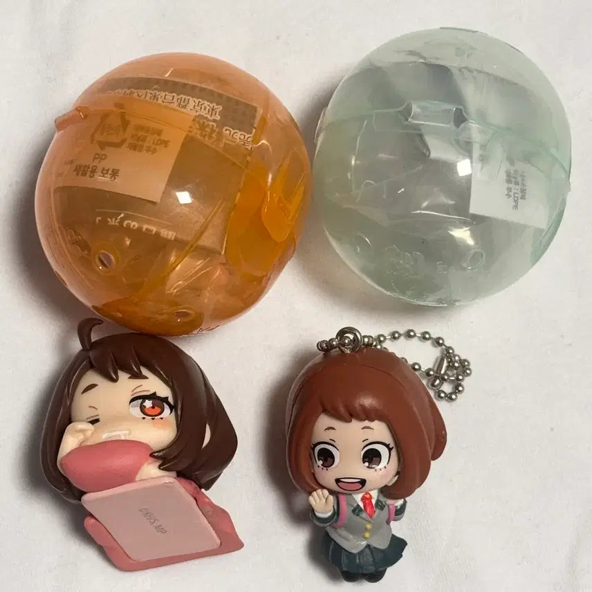 [BUNJANG] My Hero Academia Ochaco Uraraka 4 Item Bundle Set / @일괄@ 나히아 우라라카 오차코 4종 일괄