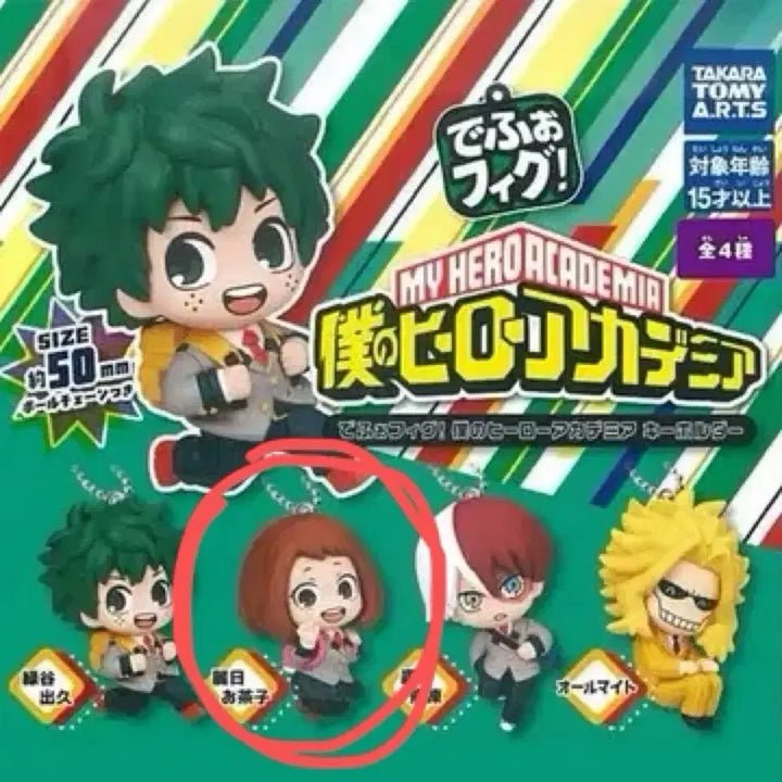 [BUNJANG] My Hero Academia Ochaco Uraraka 4 Item Bundle Set / @일괄@ 나히아 우라라카 오차코 4종 일괄