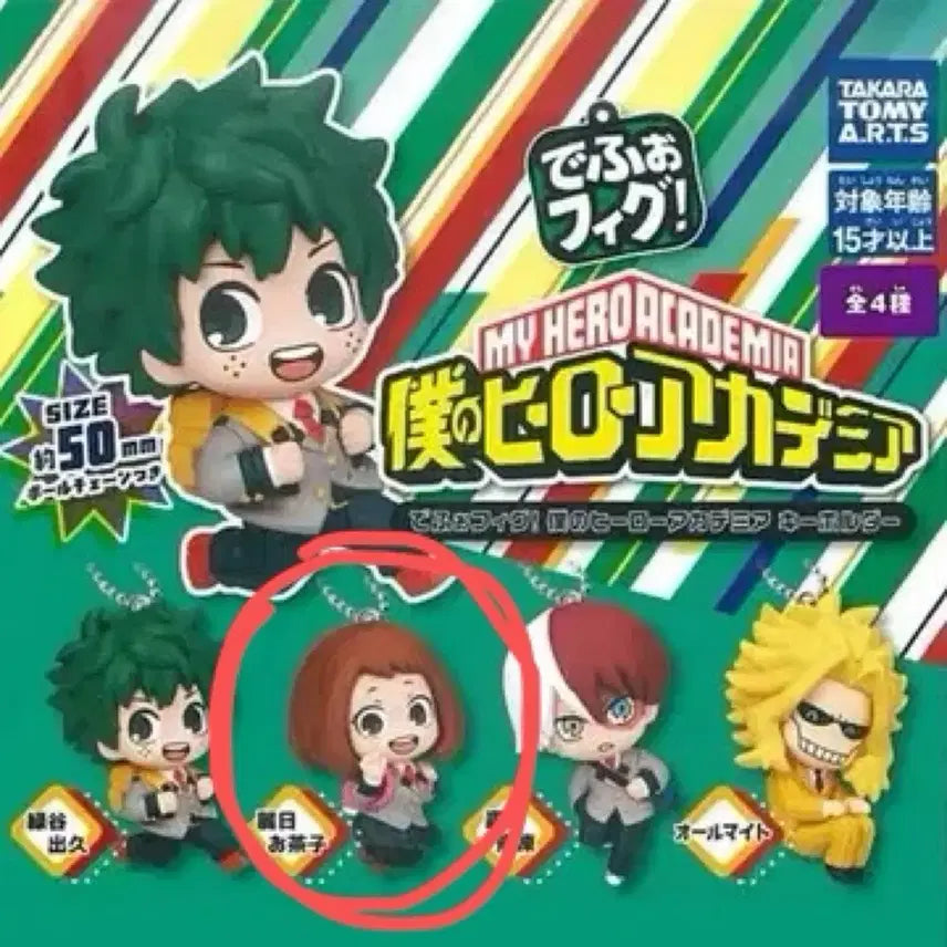 [BUNJANG] My Hero Academia Ochaco Uraraka 4 Item Bundle Set / @일괄@ 나히아 우라라카 오차코 4종 일괄