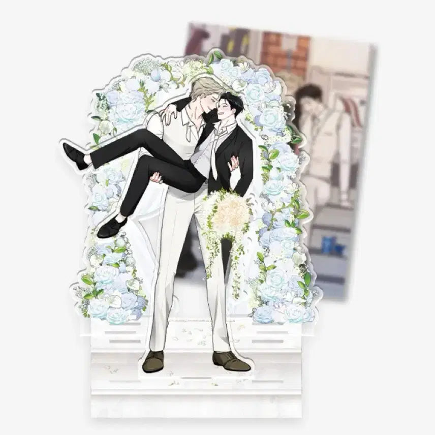 [BUNJANG] Mulgeui Bam Wedding Acrylic Stand with Photocard / 물가의밤 아크릴스탠드(포카포함)