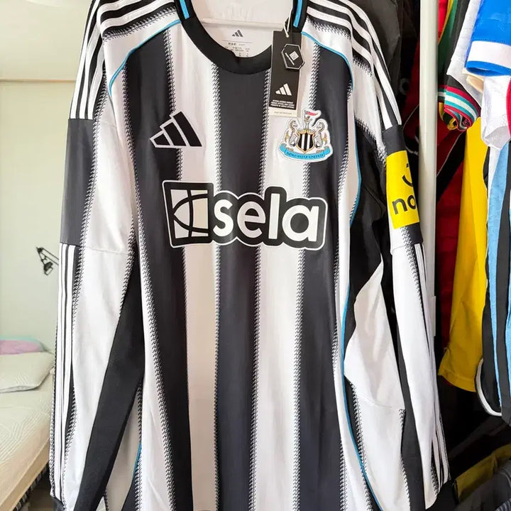 [BUNJANG] Newcastle United 2025/26 Home Long Sleeve Jersey 3XL / 새상품) 뉴캐슬 2025/26 홈 롱슬리브 저지 3XL