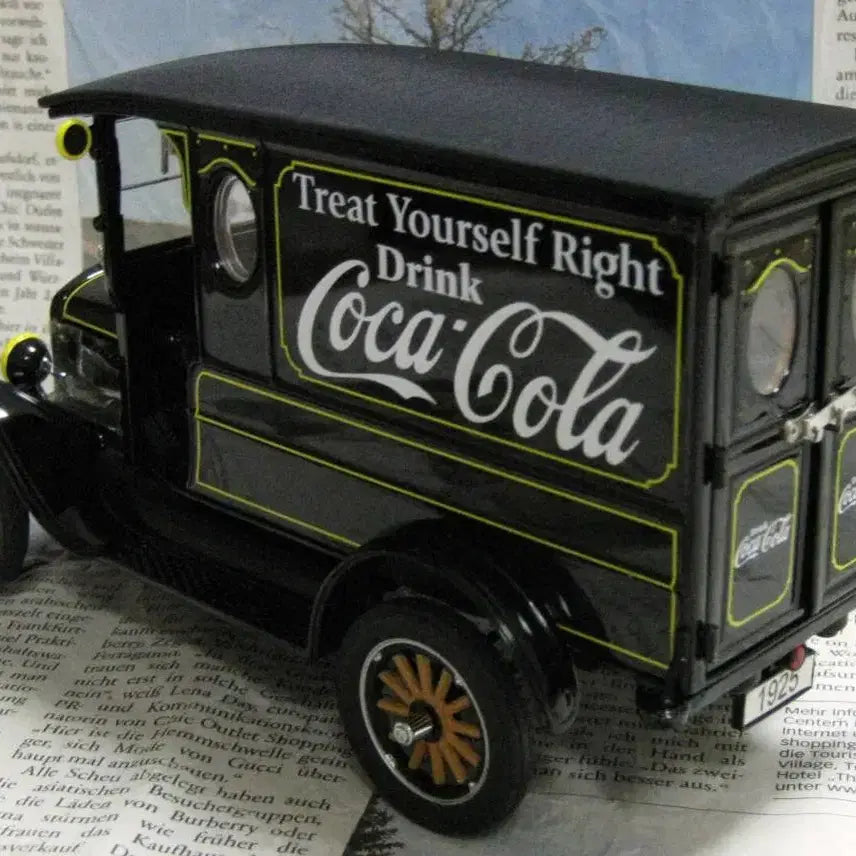 [BUNJANG] DUMBURRY 1/24 1925 Ford Delivery Truck Coca-Cola Diecast Model / 덤버리 민트 1/24 1925 포드 딜리버리 트럭 코카콜라 다이캐스트