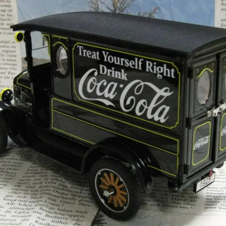 [BUNJANG] DUMBURRY 1/24 1925 Ford Delivery Truck Coca-Cola Diecast Model / 덤버리 민트 1/24 1925 포드 딜리버리 트럭 코카콜라 다이캐스트